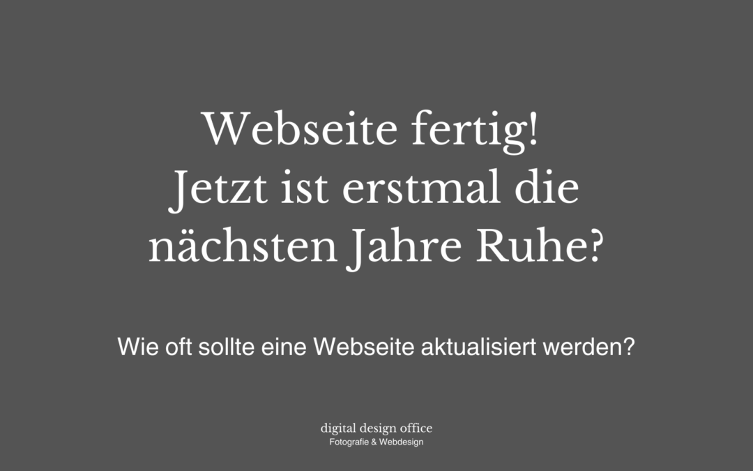 Web Seite Aktualisieren